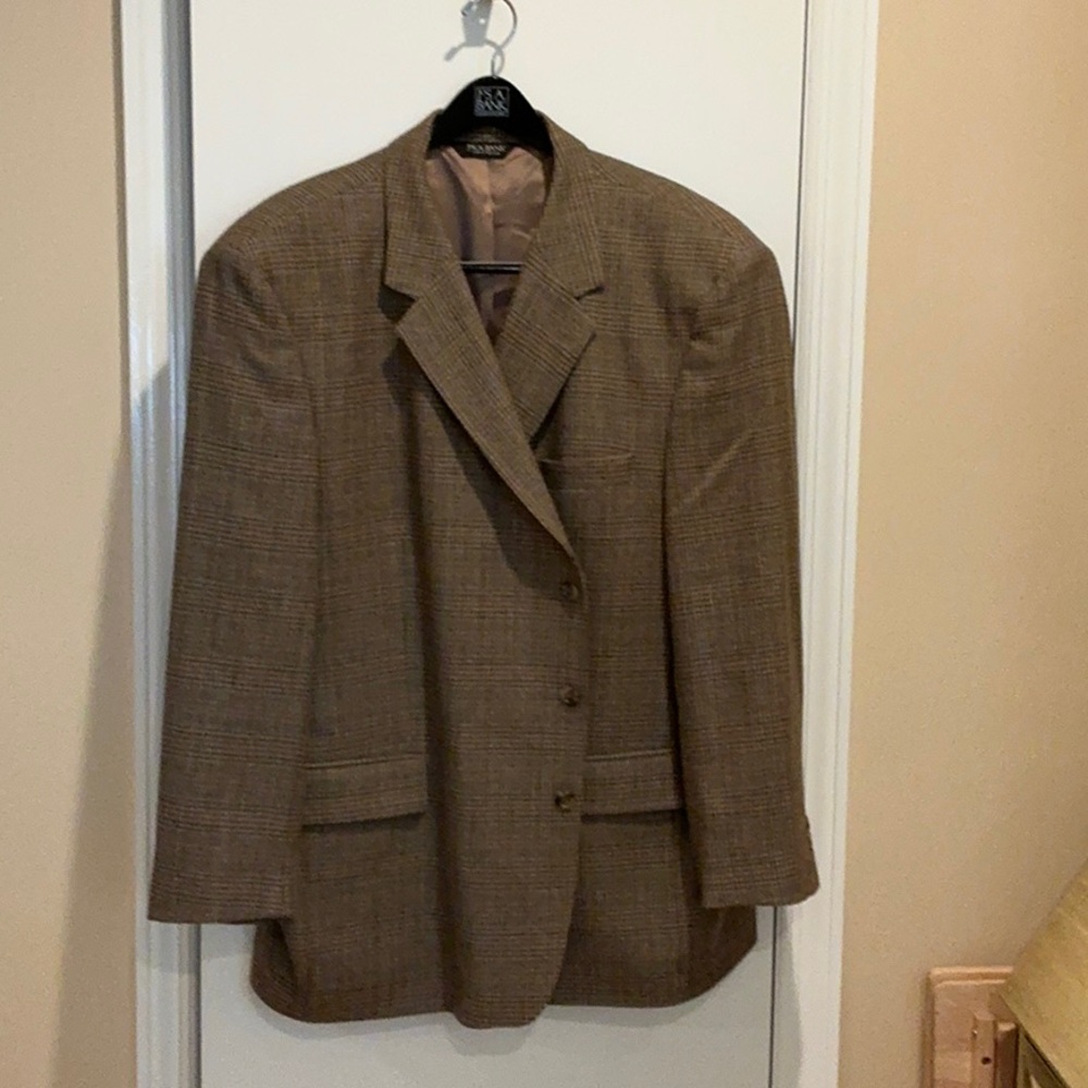 Joseph Banks Men's Herringbone sport jacket.Excellent Condition. Brown& Tan.